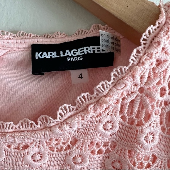 Karl Lagerfeld Lace Dress Size 4 - Picture 3 of 4